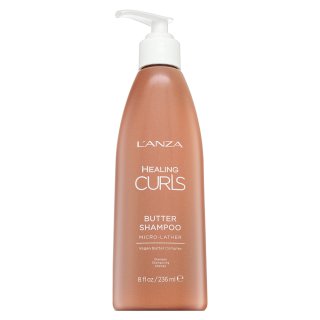 L’ANZA Healing Curls Butter Shampoo sampon hranitor pentru păr ondulat si cret 236 ml