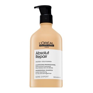L´Oréal Professionnel Série Expert Absolut Repair Gold Quinoa + Protein Shampoo sampon hranitor pentru par foarte deteriorat 500 ml