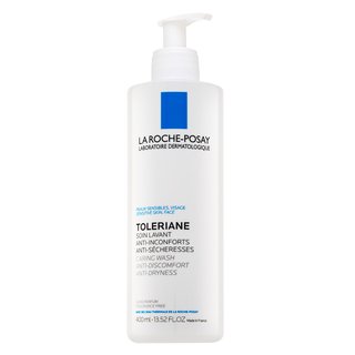 La Roche-Posay Toleriane Caring-Wash cremă hrănitoare cu efect de protecție și curățare pentru piele sensibilă 400 ml