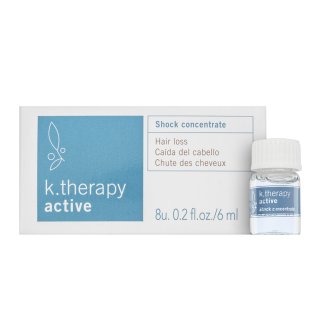 Lakmé K.Therapy Active Shock Concentrate îngrijire regenerantă - concentrat impotriva căderii părului 8 x 6 ml
