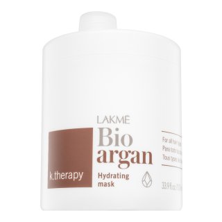 Lakmé K.Therapy Bio Argan Hydrating Mask mască hrănitoare pentru hidratarea părului 1000 ml