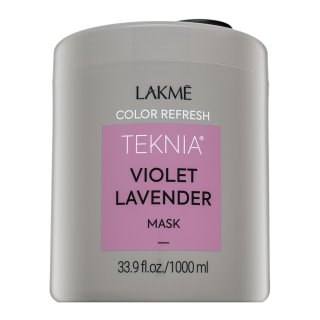 Lakmé Teknia Color Refresh Violet Lavender Mask masca hranitoare cu pigmenti colorati pentru par cu nuante de mov 1000 ml