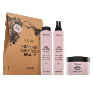 Lakmé Teknia Frizz Control Pack set impotriva incretirii părului 300 ml + 300 ml + 250 ml