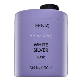 Lakmé Teknia White Silver Mask masca de neutralizare pentru par blond platinat si grizonat 1000 ml