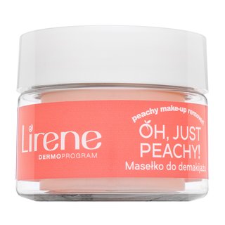 Lirene oh, just peachy! make-up remover butter unt intens hidratant pentru ștergerea machiajului durabil și rezistent la apă 45 g