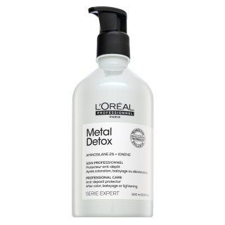L´Oréal Professionnel Série Expert Metal Detox Professional Care Anti-deposit Protector balsam de curățare pentru protecția și strălucirea părului 500