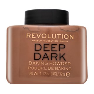 Makeup Revolution Baking Powder Deep Dark pudră pentru o piele luminoasă și uniformă 32 g