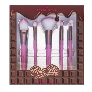 Makeup Revolution Melt Me Chocolate Brush Set set perii machiaj