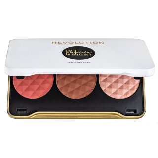 Makeup Revolution Patricia Bright Face Palette - You Are Gold paleta pentru fata multifunctionala 22 g