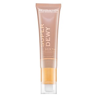 Makeup Revolution Super Dewy Skin Tint Moisturizer - Light Beige emulsii tonice și hidratante 55 ml