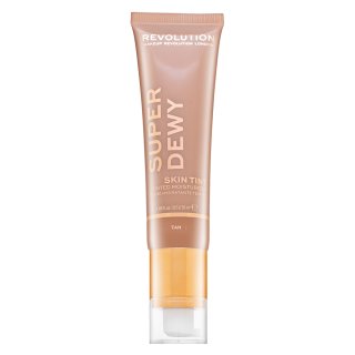 Makeup Revolution Super Dewy Skin Tint Moisturizer - Tan emulsii tonice și hidratante 55 ml
