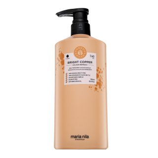 Maria nila colour refresh mască hrănitoare cu pigmenți colorați pentru a revigora nuanțe de cupru bright copper 750 ml