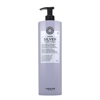 Maria Nila Sheer Silver Conditioner balsam hrănitor pentru păr blond platinat si grizonat 1000 ml