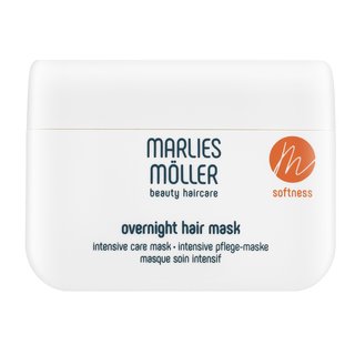 Marlies möller softness overnight hair mask mască hidratantă de noapte pentru netezirea și strălucirea părului 125 ml