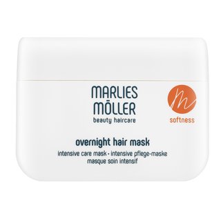 Marlies Möller Softness Overnight Hair Mask mască hidratantă de noapte pentru netezirea și strălucirea părului 125 ml