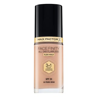 Max Factor Facefinity All Day Flawless Flexi-Hold 3in1 Primer Concealer Foundation SPF20 35 fond de ten lichid 30 ml