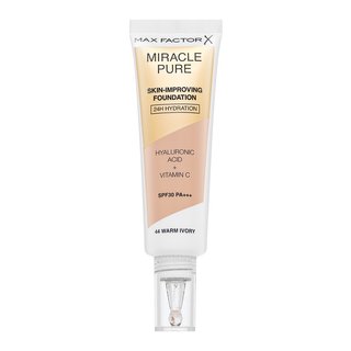 Max Factor Miracle Pure Skin 44 Warm Ivory machiaj persistent cu efect de hidratare 30 ml