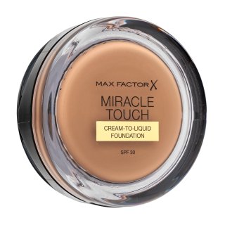 Max Factor Miracle Touch Foundation – 083 Golden Tan machiaj persistent 11,5 g brasty.ro imagine noua
