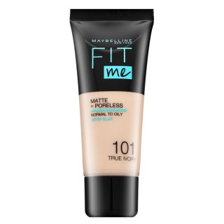 Maybelline Fit Me! Foundation Matte + Poreless 101 True Ivory fond de ten lichid cu efect matifiant 30 ml