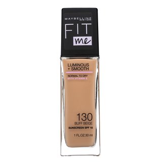 Maybelline Fit Me! Liquid Foundantion SPF18 130 Buff Beige fond de ten lichid cu efect matifiant 30 ml