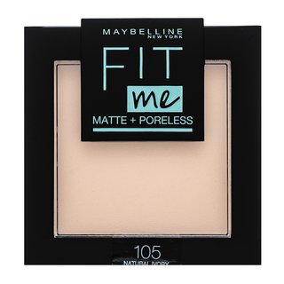 Maybelline Fit Me! Matte + Poreless Powder pudră cu efect matifiant 105 Natural Ivory 9 g