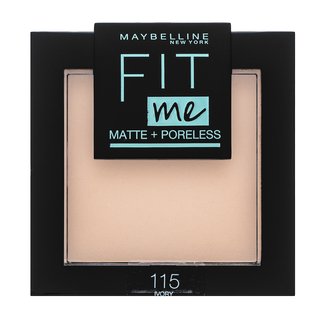 Maybelline Fit Me! Matte + Poreless Powder pudră cu efect matifiant 115 Ivory 9 g
