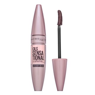 Maybelline Lash Sensational Full Fan Effect Mascara mascara pentru alungirea si curbarea genelor Burgundy Brown 9,5 g