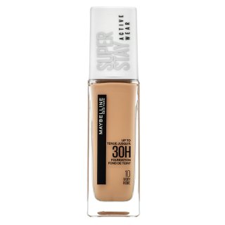 Maybelline Super Stay Active Wear 30H Foundation 10 Ivory machiaj persistent împotriva imperfecțiunilor pielii 30 ml