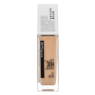 Maybelline Super Stay Active Wear 30H Foundation 03 True Ivory machiaj persistent împotriva imperfecțiunilor pielii 30 ml