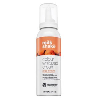 Milk_Shake Colour Whipped Cream spuma tonica pentru păr cu nuanțe de roz Rose Brown 100 ml