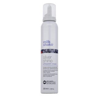 Milk_Shake Silver Shine Whipped Cream balsam fără clatire pentru păr blond platinat si grizonat 200 ml