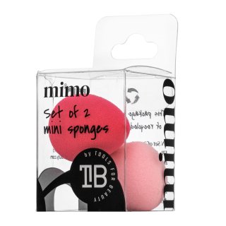 Mimo mini concealer sponge pink pack of 2 burete pentru make-up - set