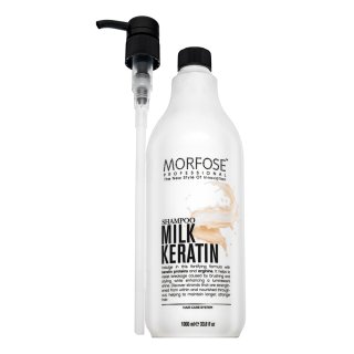 Morfose Milk Keratin Shampoo șampon hrănitor pentru intarirea parului 1000 ml