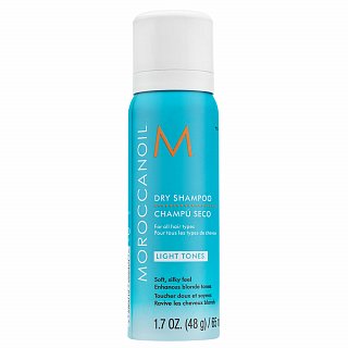 Moroccanoil Dry Shampoo Light Tones sampon uscat pentru par deschis la culoare 65 ml