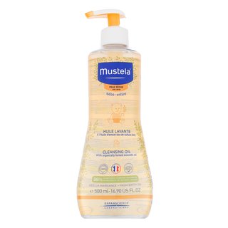 Mustela Bébé Cleansing Oil șampon și gel de duș 2 în 1 pentru copii 500 ml