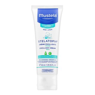 Mustela Bébé Stelatopia Emollient Cream cremă de ten pentru piele uscată și atopică 40 ml