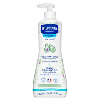 Mustela Gentle Cleansing Gel gel de curățare pentru copii 500 ml
