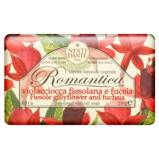 Nesti Dante Romantica săpun Natural Soap Gillyflower & Fucsia 250 g