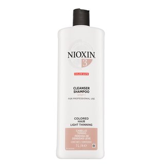 Nioxin System 3 Cleanser Shampoo sampon de curatare pentru păr fin si colorat 1000 ml