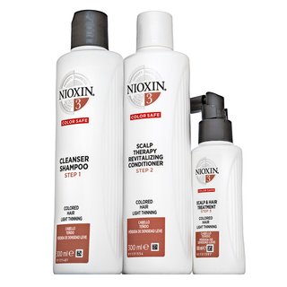 Nioxin system 3 loyalty kit set pentru par subtire 300 ml + 300 ml + 100 ml