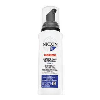 Nioxin System 6 Scalp & Hair Treatment cremă nutritivă leave-in pentru par vopsit, decolorat și tratat chimic 100 ml