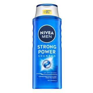 Nivea Men Strong Power Shampoo sampon hranitor pentru folosirea zilnică 400 ml