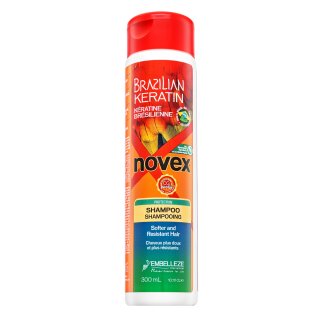 Novex Brazilian Keratin Shampoo sampon hranitor pentru păr uscat si deteriorat 300 ml