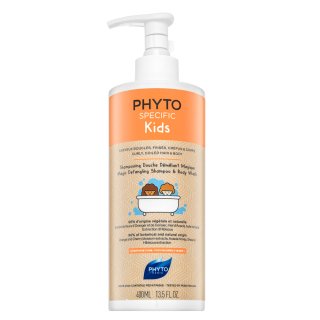 Phyto phytospecific kids magic detangling shampoo & body wash șampon hrănitor pentru o pieptanare mai usoara 400 ml