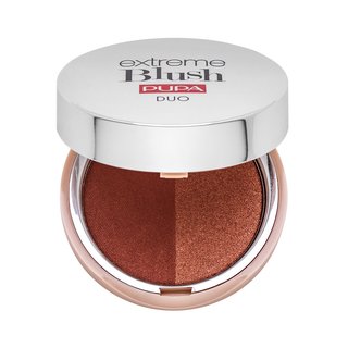 Pupa Extreme Blush DUO 120 Radiant Caramel - Glow Spice fard de obraz sub forma de pudra 4 g