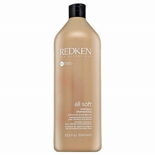 Redken All Soft Shampoo șampon hrănitor pentru păr uscat si indisciplinat 1000 ml