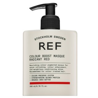 REF Colour Boost Masque mască hrănitoare cu pigmenți colorați pentru revigorarea culorii Radiant Red 200 ml