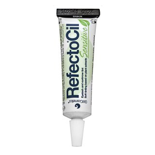 Refectocil sensitive eyelash and eyebrow tint black vopsea pentru sprancene si gene 15 ml