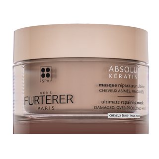 Rene furterer absolue kératine ultimate repairing mask mască pentru întărire pentru păr aspru si indisciplinat thick hair 200 ml