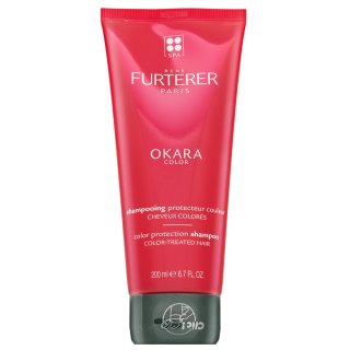 Rene furterer okara color color protection shampoo șampon protector pentru păr vopsit 200 ml